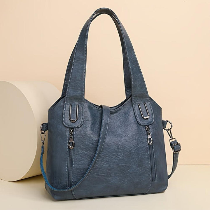 EMMA RETRO SHOULDER TOTE BAG