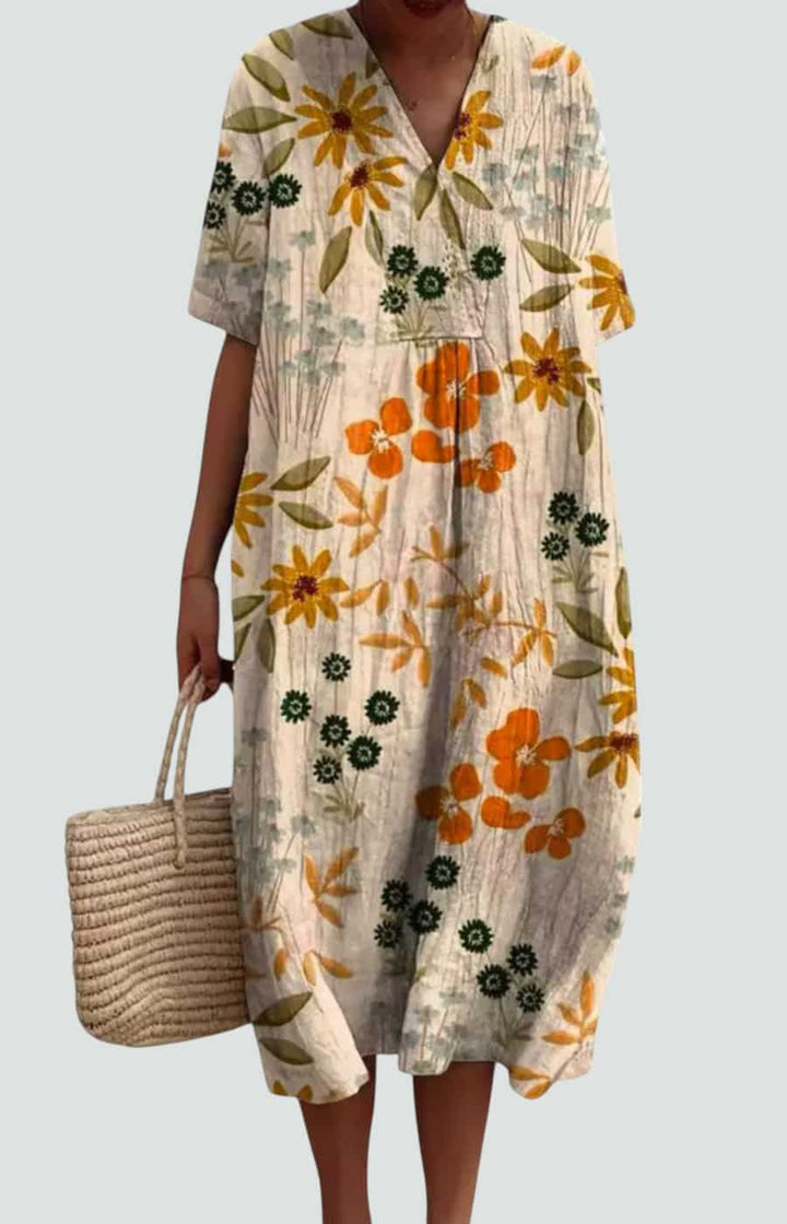 RENATA™ FLORAL SUMMER STYLE DRESS