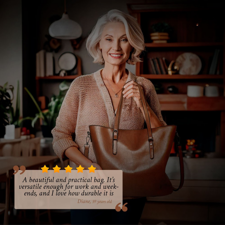 NICOLE VINTAGE SHOULDER HANDBAG