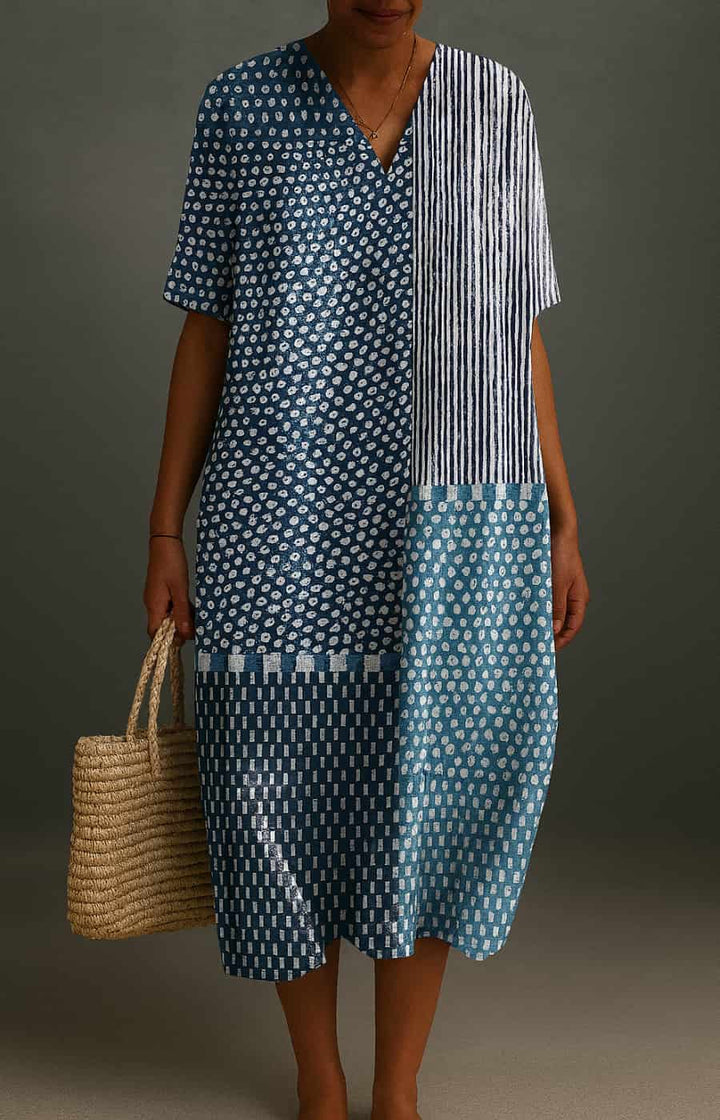 APOLONIA™ ARTISAN PRINT DRESS
