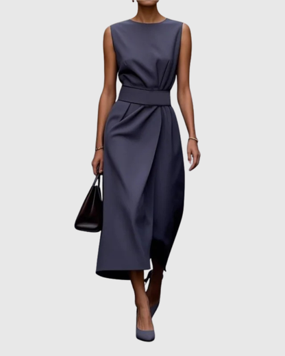 Amelia | Women's Elegant Sleeveless All-Day Dress