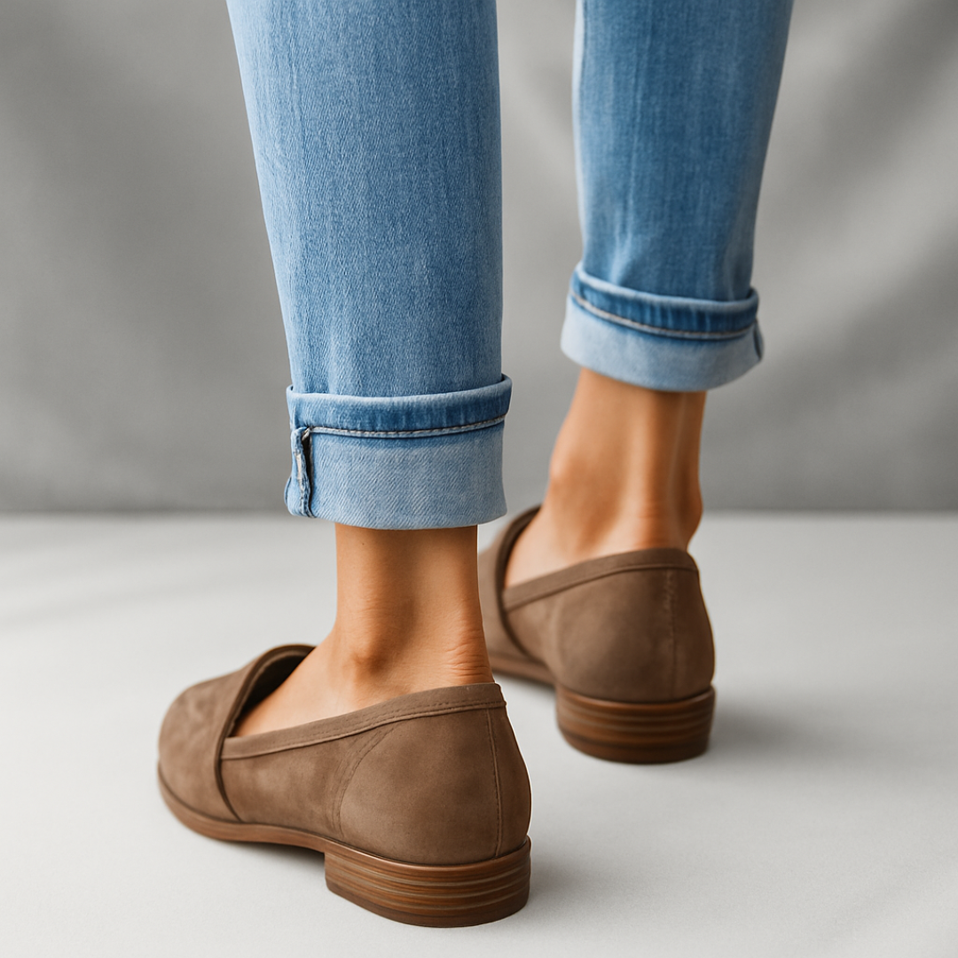 Colette | Women's Elegant Orthopedic Loafers with Low Heel