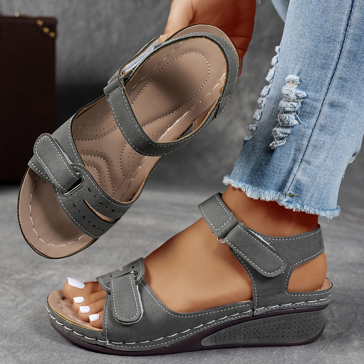 Arielle | Women's Orthopedic Platform Sandals