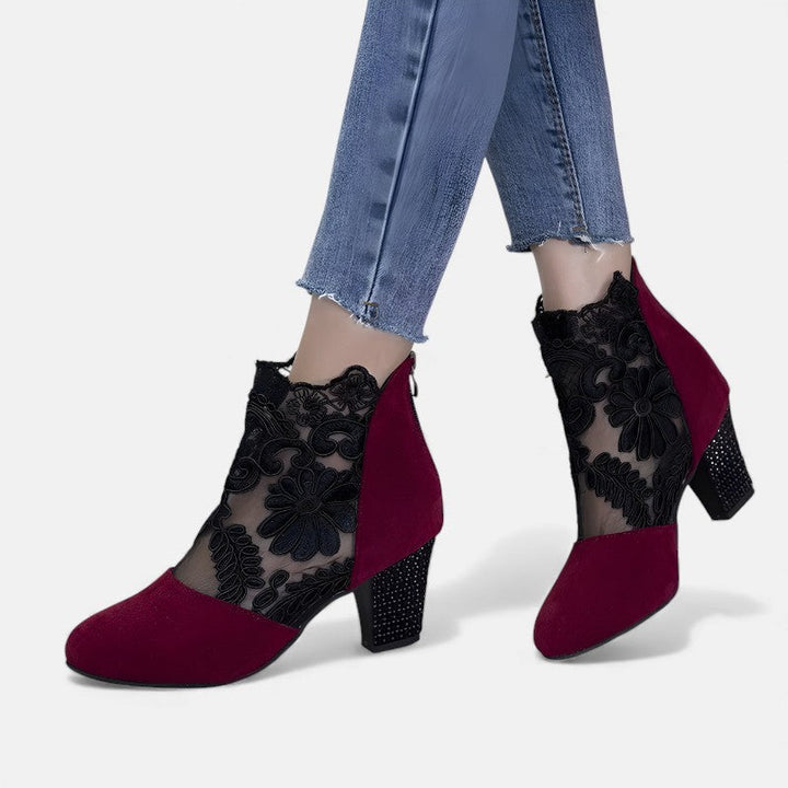 Sienna | Women's Elegant Orthopedic Printed Heels