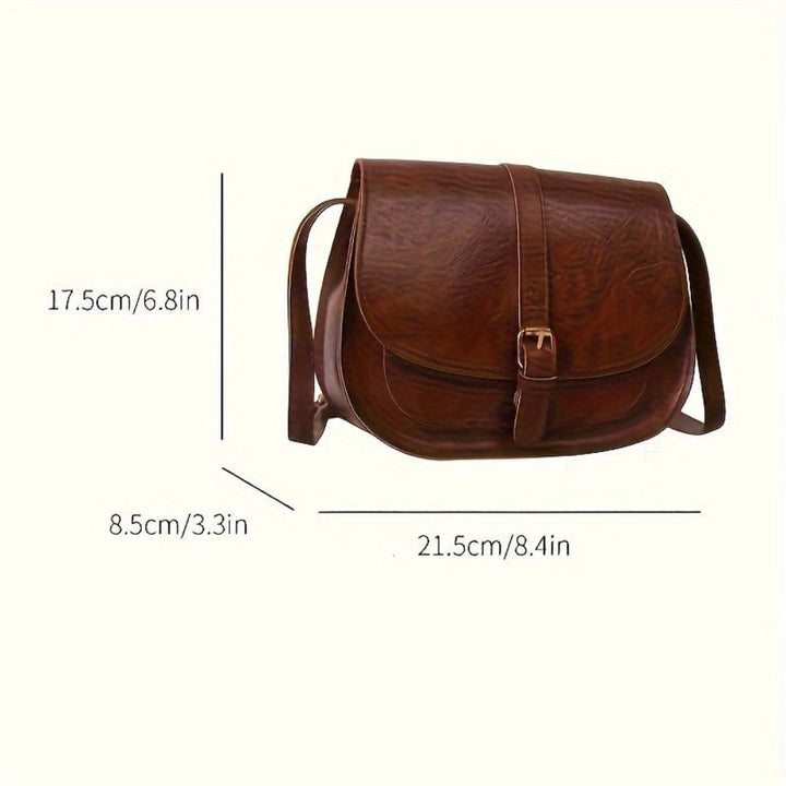 EVELYN CLASSIC SADDLE CROSSBODY