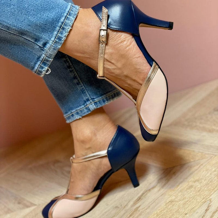 Talia | Women's Elegant T-strap Pump Heels