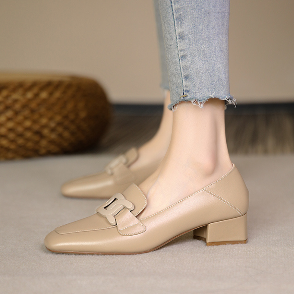 Aurora | Women's Orthopedic Slip On Mary Janes with Heel