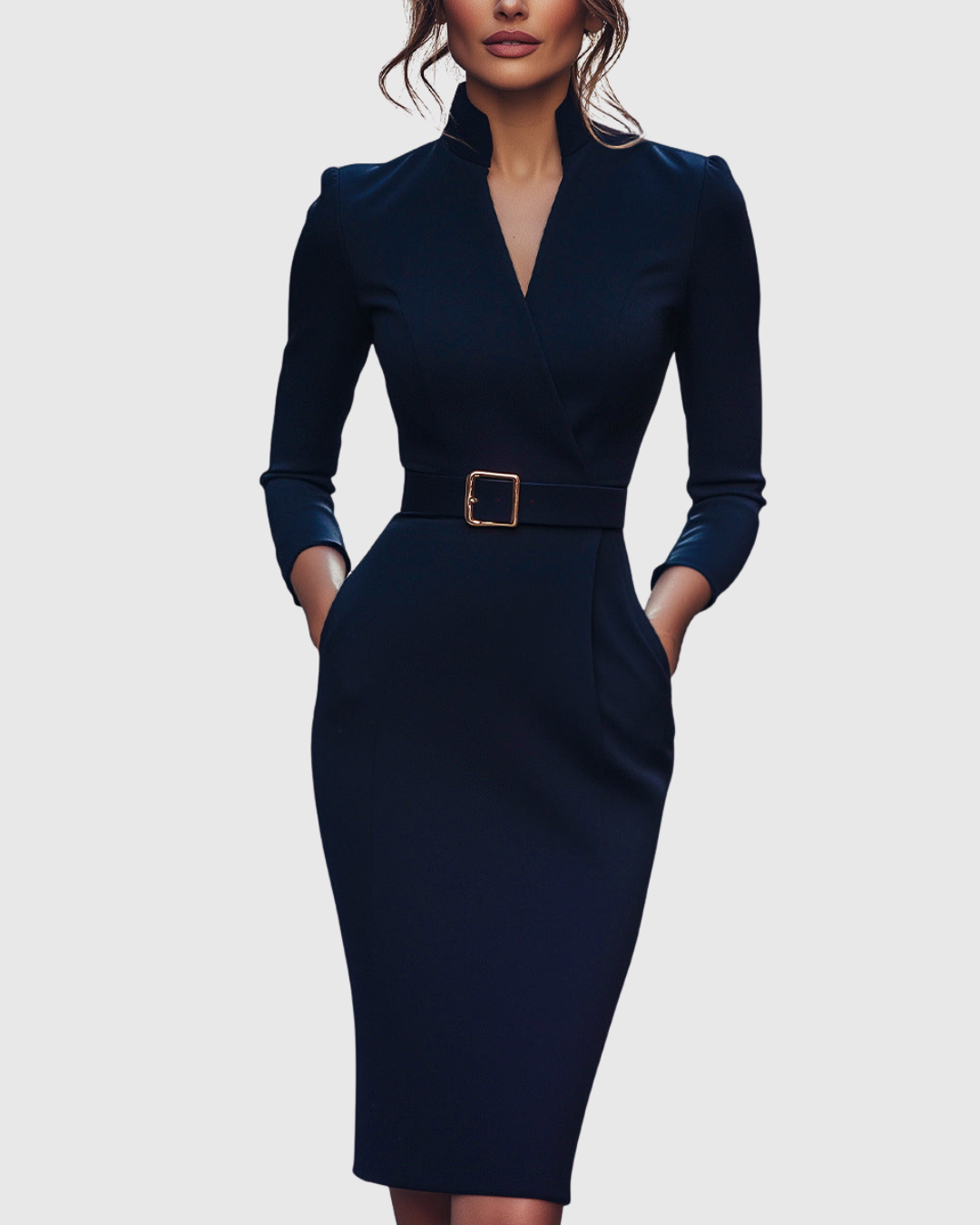 CLARIBEL | REFINED BLACK DRESS