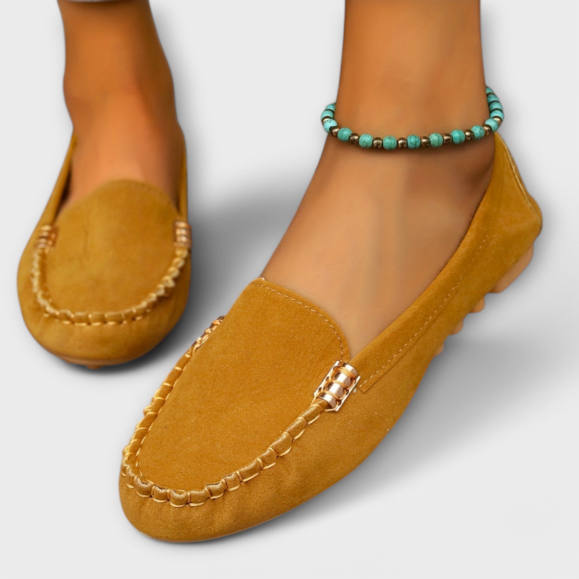 Estelle | Classic Moccasin Slip-Ons