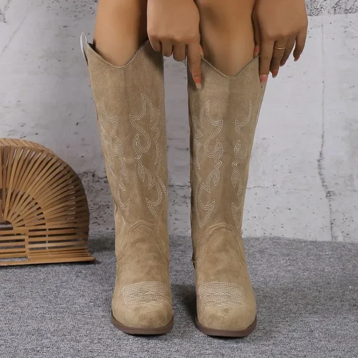 Palmer | Women’s Casual Block Heel Cowboy Boots