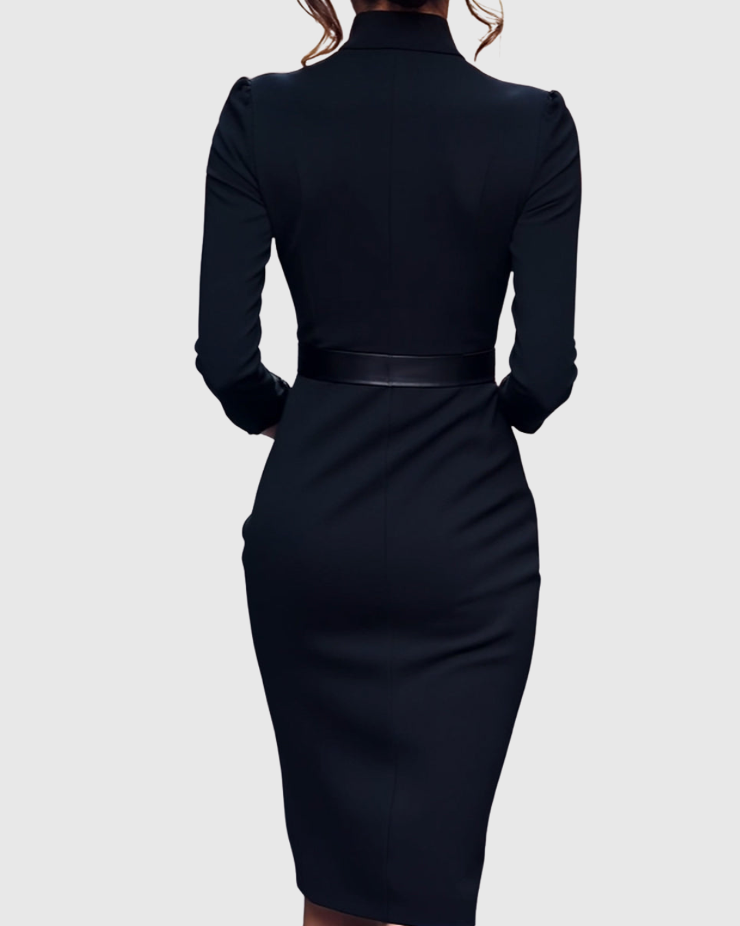 CLARIBEL | REFINED BLACK DRESS