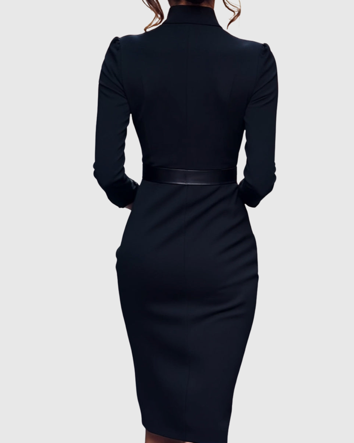 CLARIBEL | REFINED BLACK DRESS