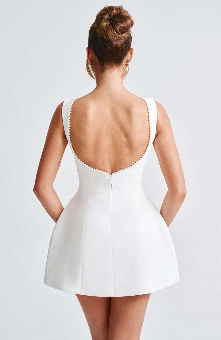Rosia | Women's Mini Wedding Guest Dress With a Bow