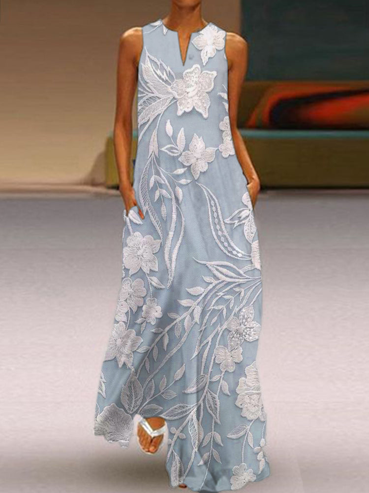 LEONA | LUXE PRINTED GOWN