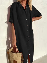 Hadley | Women's Casual Buttoned Shirt Dress