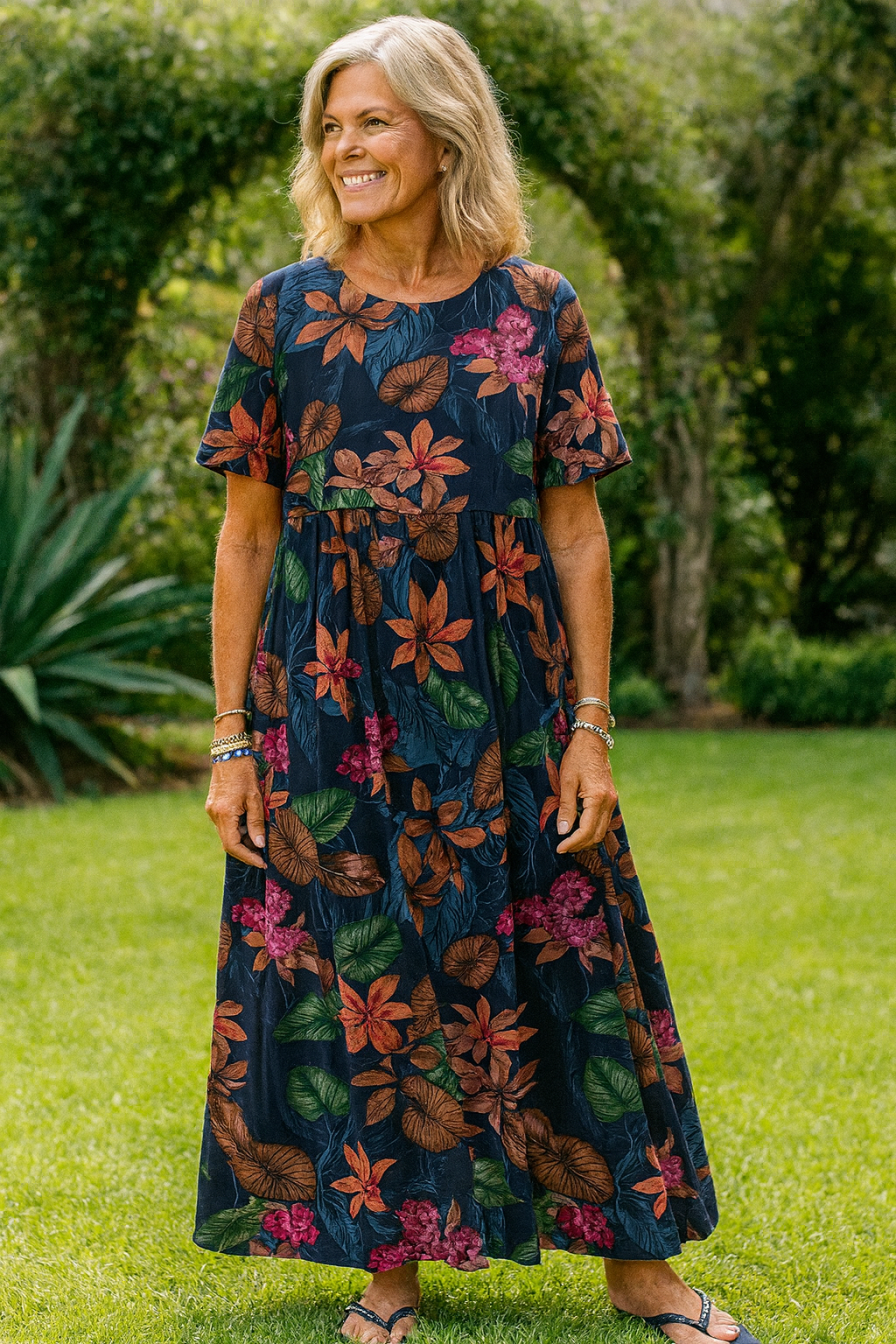 MACEY | EFFORTLESS FLORAL MAXI DRESS