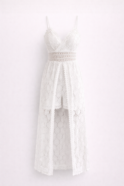 Emma | Women's Summer V-neck Boho Maxi Dress with Shorts
