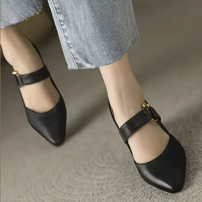 Ava | Women's Classic Orthopedic Heels with Pointed Toe