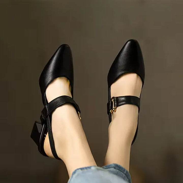 Ava | Women's Classic Orthopedic Heels with Pointed Toe