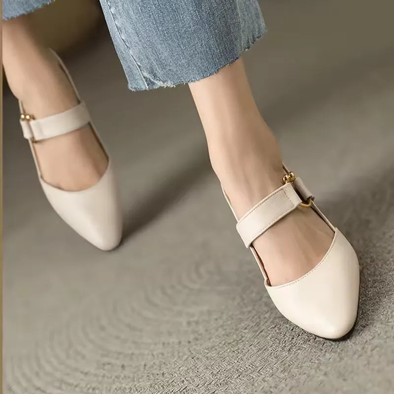 Ava | Women's Classic Orthopedic Heels with Pointed Toe