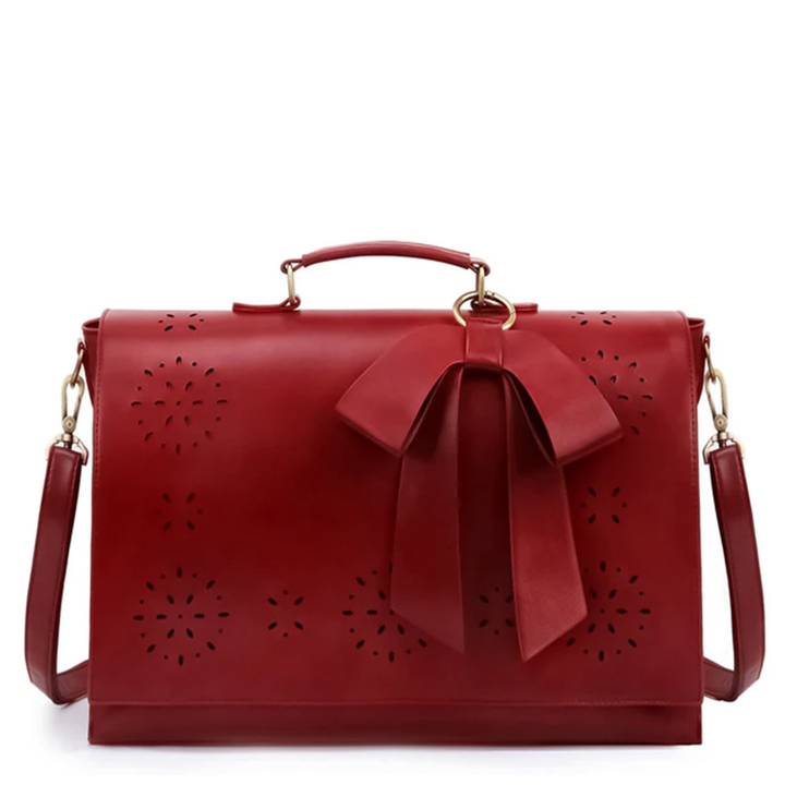 GRACEFUL BOW-TIE SATCHEL
