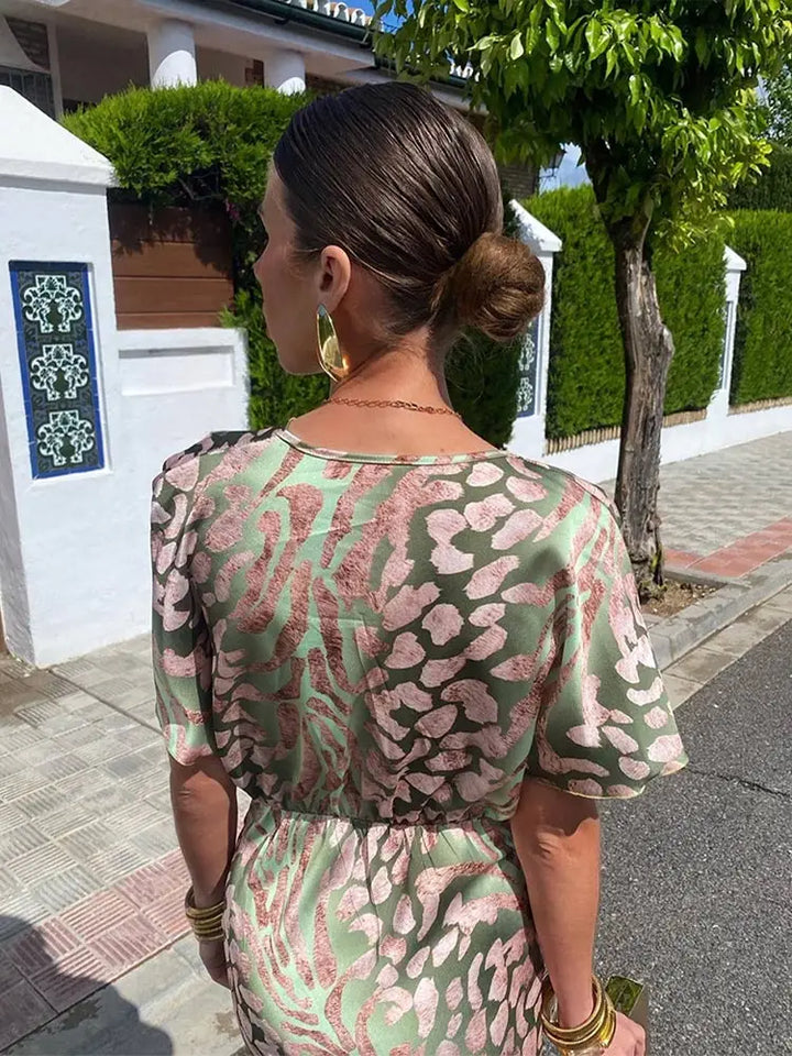 Carmen | Women's Summer Wrap Midi Dress