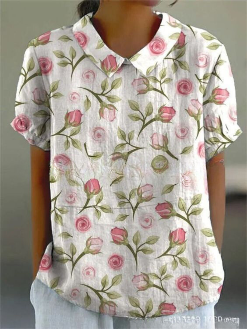 Nancy | Women's Floral Print Casual Shirt