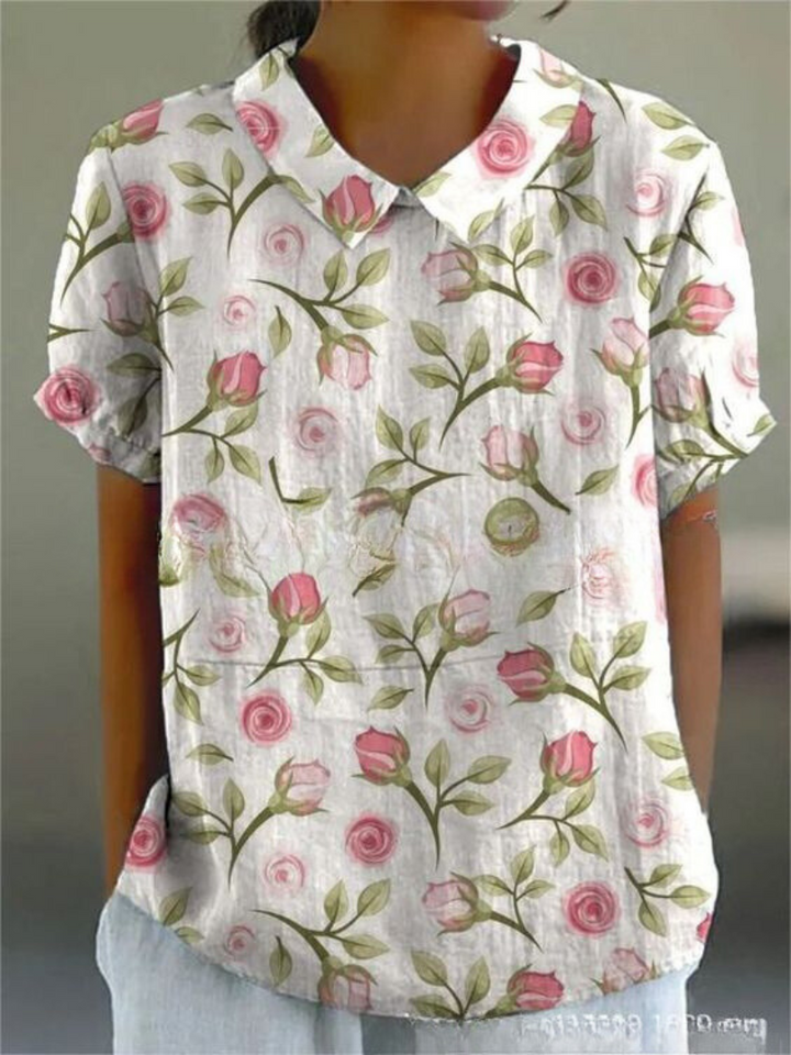Nancy | Women's Floral Print Casual Shirt