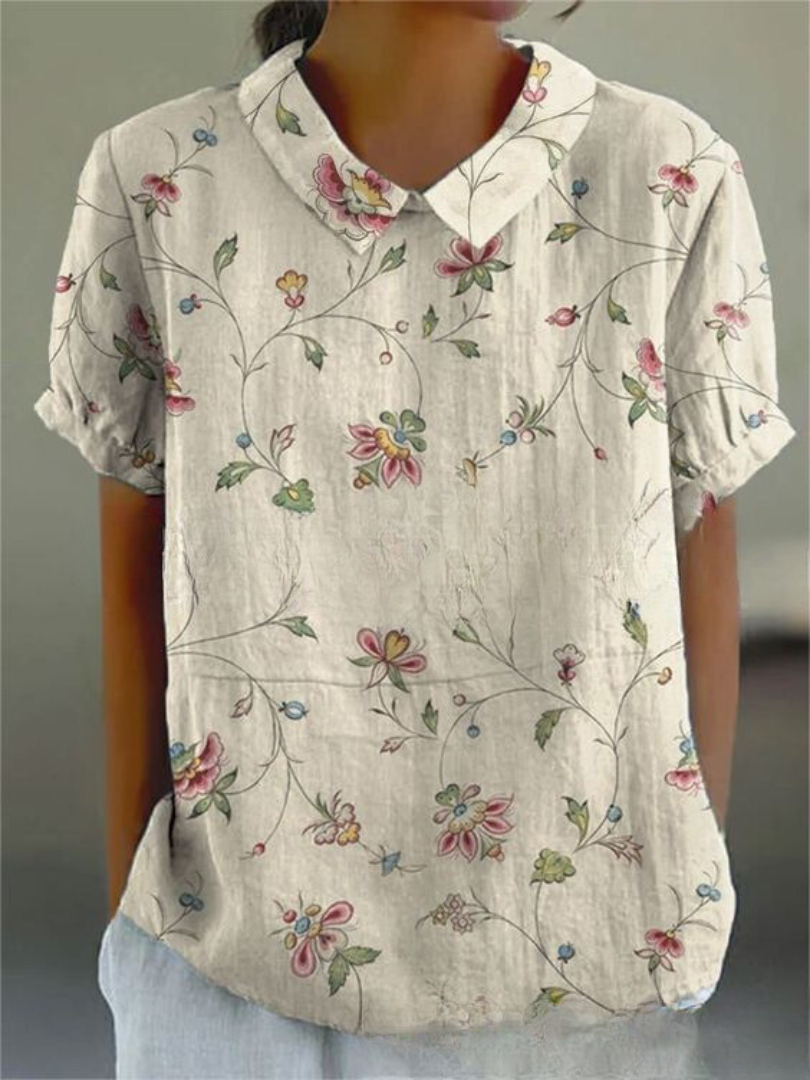 Nancy | Women's Floral Print Casual Shirt