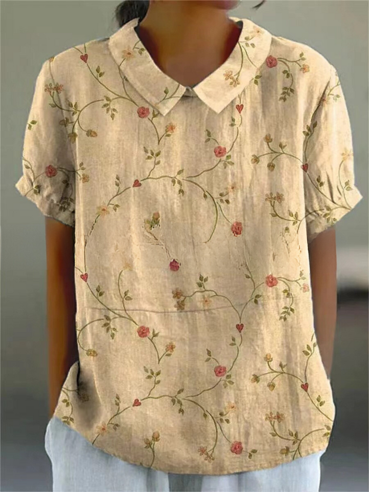 Nancy | Women's Floral Print Casual Shirt