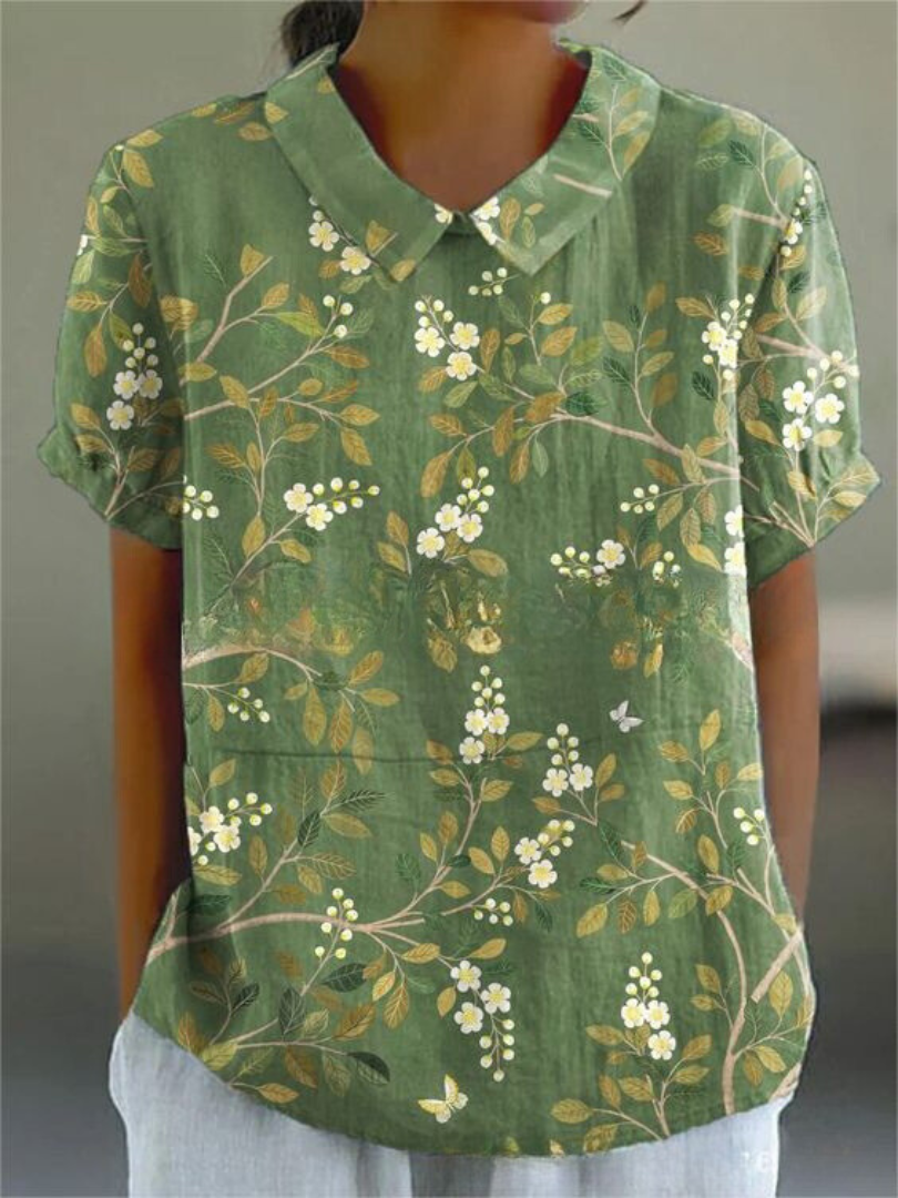 Nancy | Women's Floral Print Casual Shirt