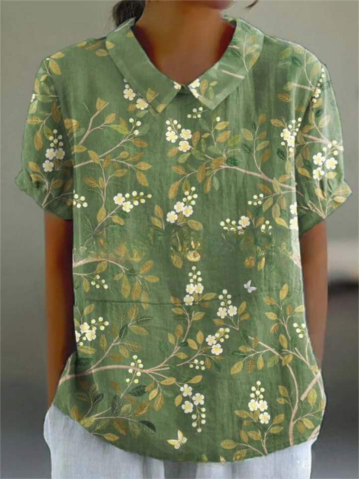 Nancy | Women's Floral Print Casual Shirt