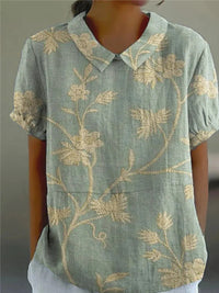 Nancy | Women's Floral Print Casual Shirt