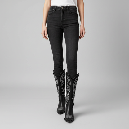 Dakota | Women's Classic Knee High Cowboy Boots
