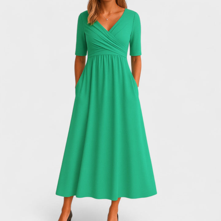 Fleur | Women's Elegant Summer Midi Dress