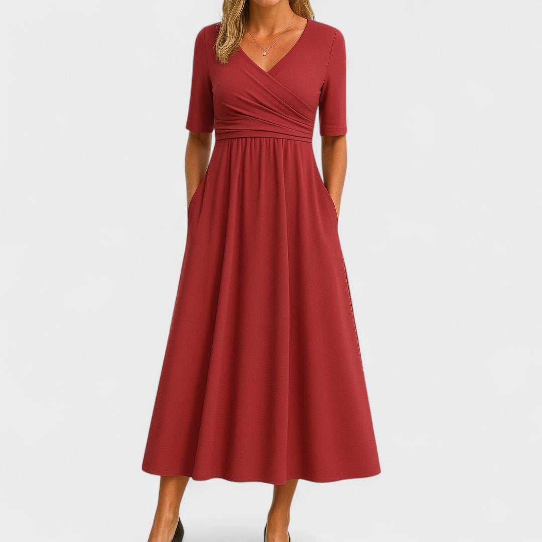 Fleur | Women's Elegant Summer Midi Dress