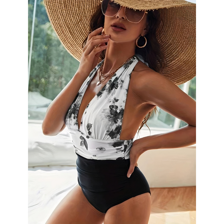 Amara | Women's Elegant Halter Neck Swimsuit