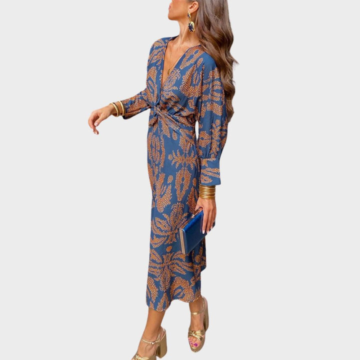 ARIELLE™ BOHO CHIC WRAP DRESS