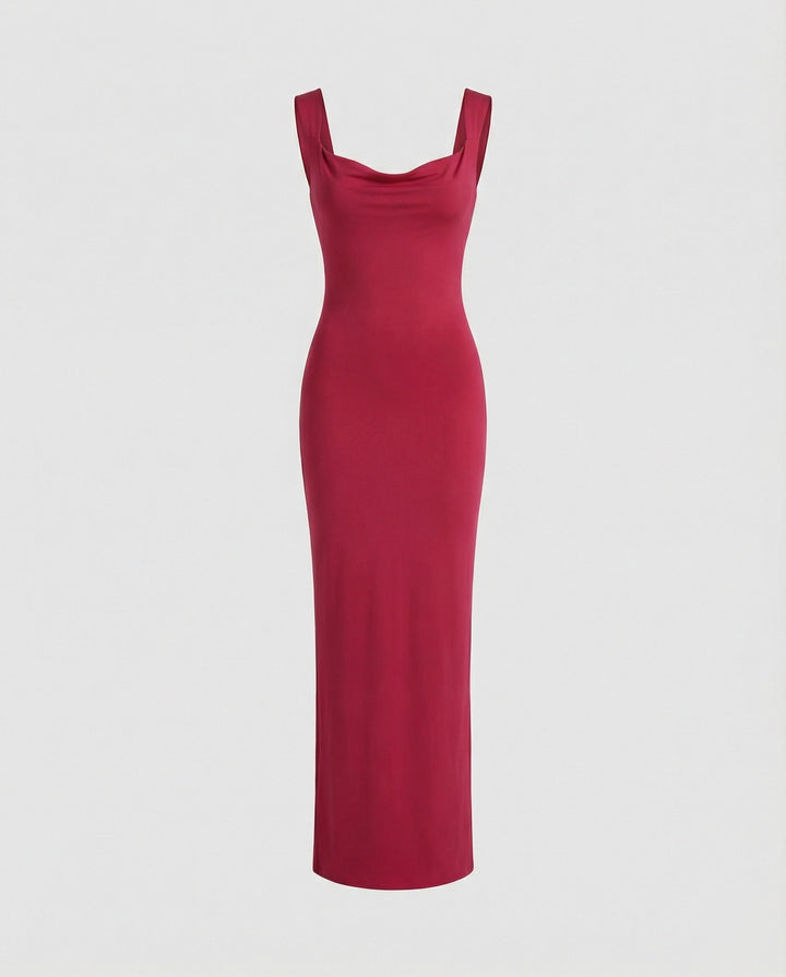 Vivienne | Women's Bodycon Square Neck Evening Dress