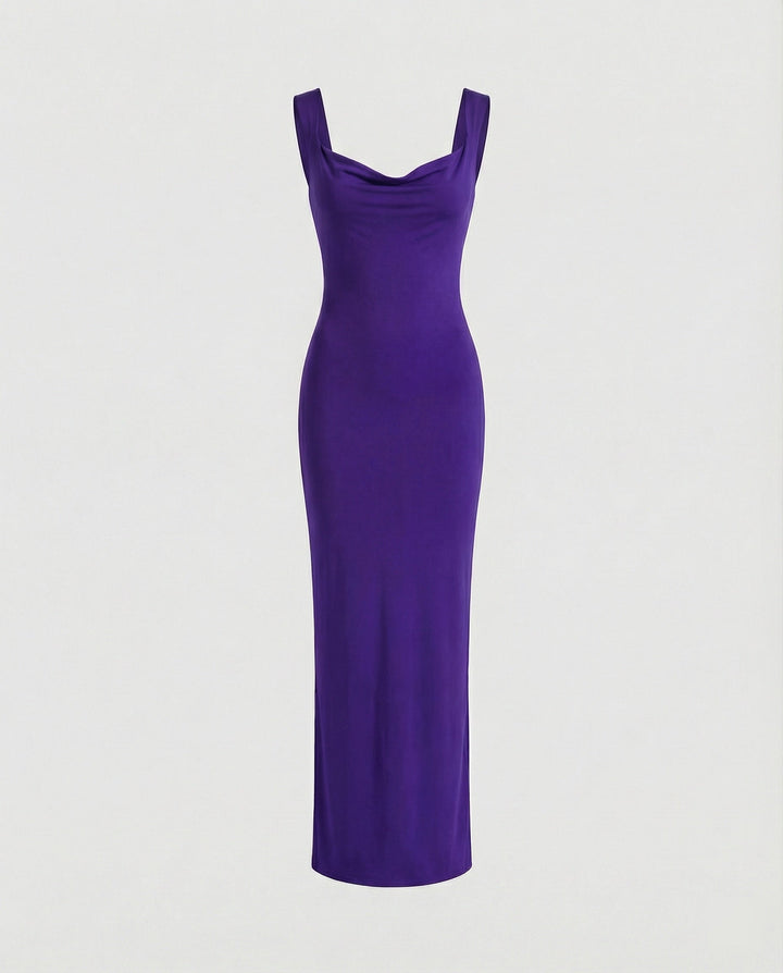 Vivienne | Women's Bodycon Square Neck Evening Dress
