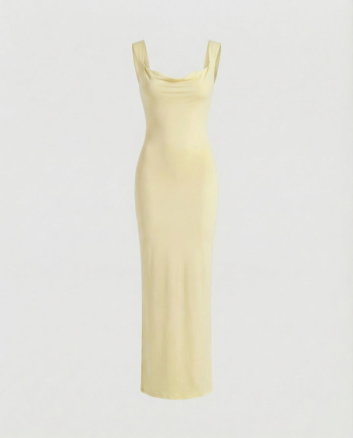 Vivienne | Women's Bodycon Square Neck Evening Dress