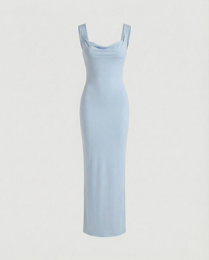 Vivienne | Women's Bodycon Square Neck Evening Dress