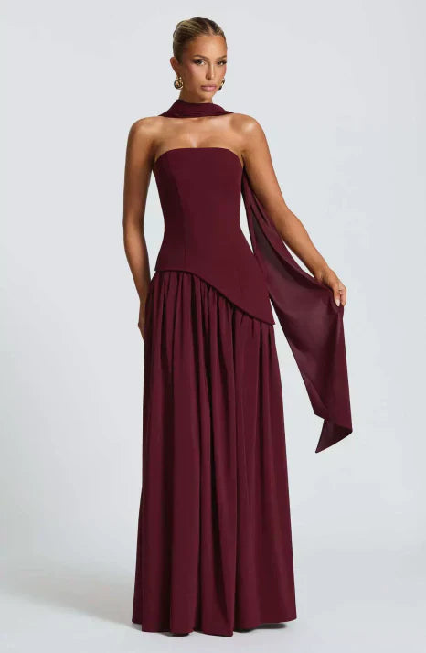Millicent | Women's Elegant Wedding Guest Maxi Dress