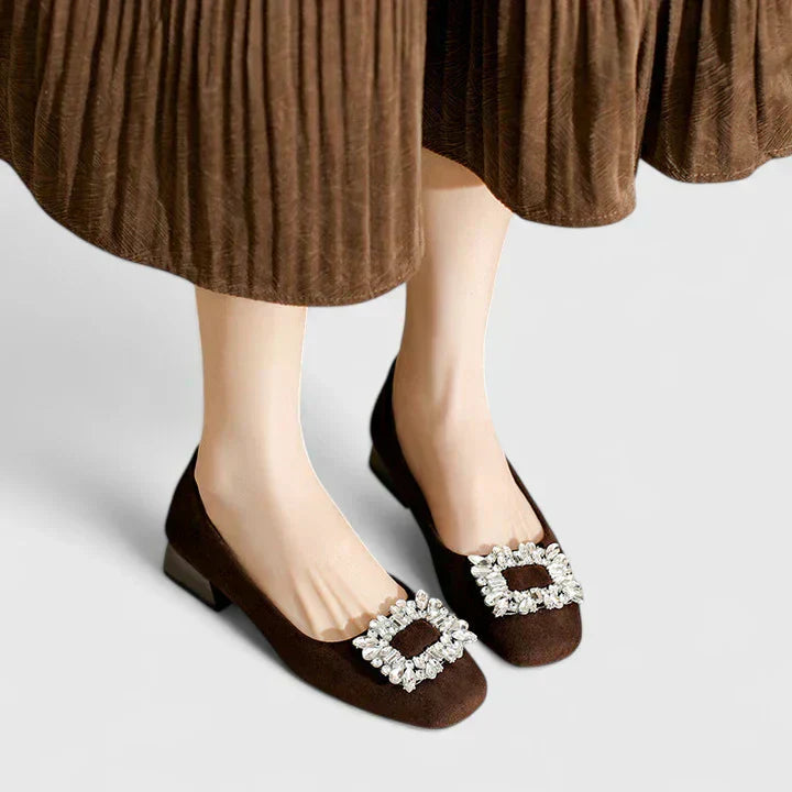 Emily | Women's Orthopedic Low Heel Ballerinas