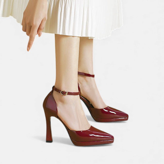 Olivia | Elegant Comfort Heel Sandals