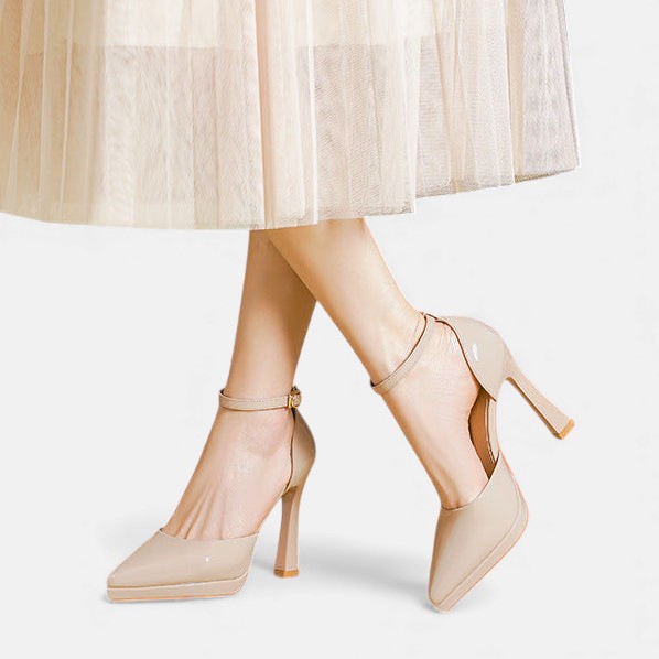 Olivia | Elegant Comfort Heel Sandals