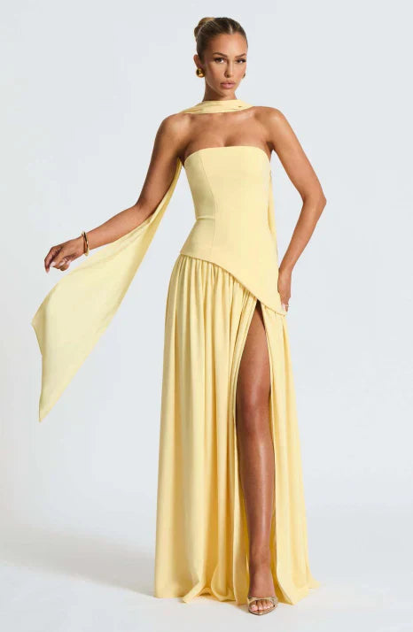 Millicent | Women's Elegant Wedding Guest Maxi Dress
