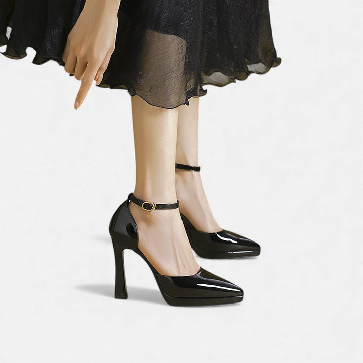 Olivia | Elegant Comfort Heel Sandals