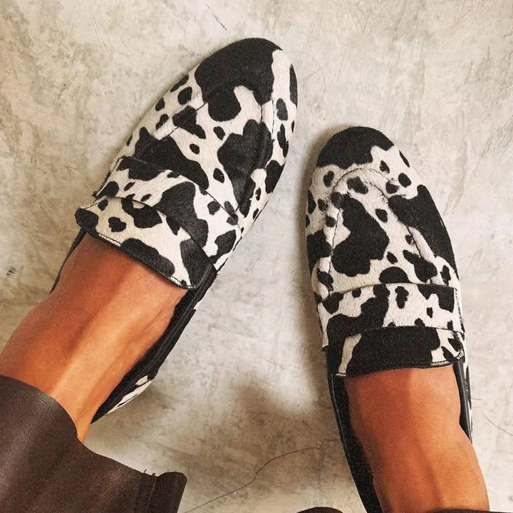 RILEY | ELEGANT ANIMAL PRINT LOAFERS