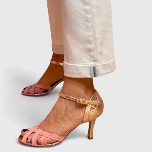 Maya | Women's Strapped Summer Sandals with Slim Heel